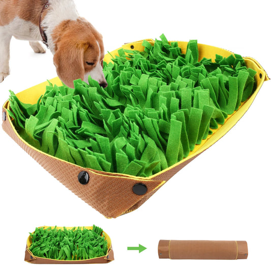 Snuffle Mat for Dogs, Dog Nosework Feeding Mat, Washable